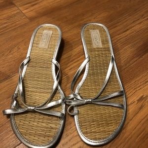 Silver Sandals